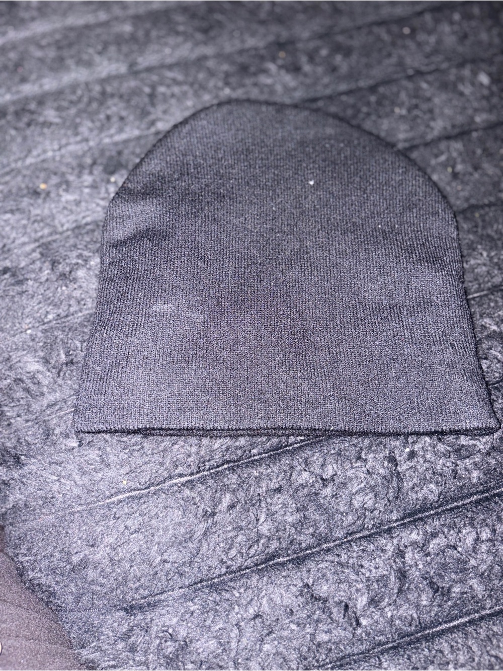 Black Beanie with Bold White 'All I Need Is Money' Text - Picture 2 of 2